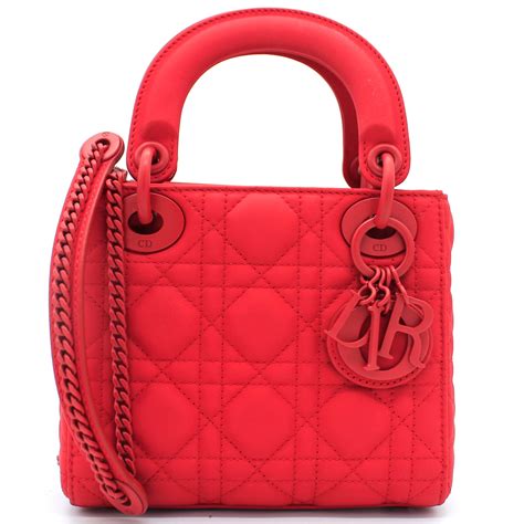 lady dior red bag price